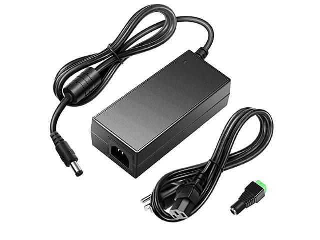 12V 10A 120W DC Power Supply Adapter 100V~240V AC to DC Converter 12 Volt 10 Amp Transformer 55x25mm Tip for 5050 3528 LED Strip Light 3D Printer
