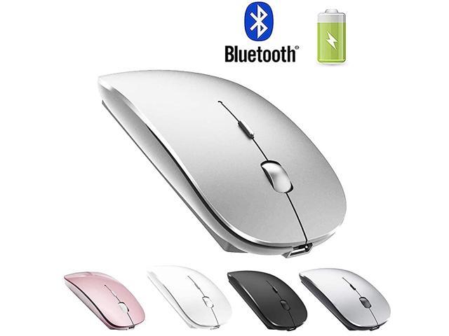 Bluetooth Mouse for MacBook Pro Wireless Bluetooth Mouse for Mac Laptop MacBook Air Windows Notebook MacBook Silver