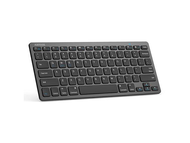 UltraSlim Bluetooth Keyboard Compatible with iPad 102inchiPad AiriPad 97inchiPad ProiPad Mini iPhone and Other Bluetooth Enabled Devices Including