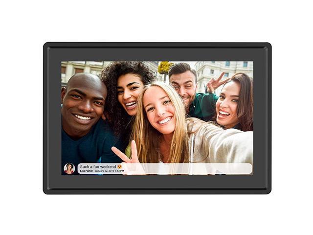 101 Inch 16GB Smart WiFi Digital Picture Frame Send Photos or Small Videos from Anywhere Touch Screen 800x1280 IPS LCD Panel Portrait and