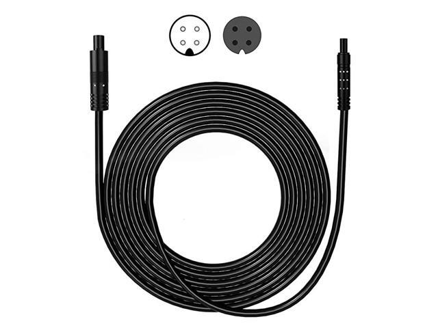 Pin 165Ft Dash Cam Rear View Backup Camera Reverse Car Recorder Cable Extension Cord pin 165ft