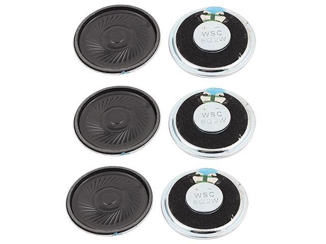 a15112300ux1550 2W 40mm Diameter 8 Ohm Internal Mini Magnet Speaker Loudspeaker 6Pcs Pack of 6