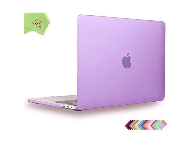 Smooth Matte Hard Case Compatible with 20162019 Release MacBook Pro 15 inch with Touch Bar USBC Model A1990 A1707 Purple
