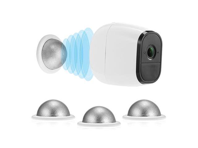 Magnetic Wall Mount Compatible with Arlo VMC3030ProPro 2 Security Camera360 Degree Rotation Mounting Bracket SilverPack of 3