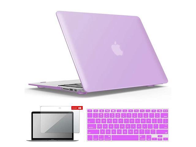 MacBook Air 11 Inch Case Model A1370 A1465 Soft Touch Plastic Hard Shell Case Bundle with Keyboard Cover Screen Protector for Apple Laptop Mac Air