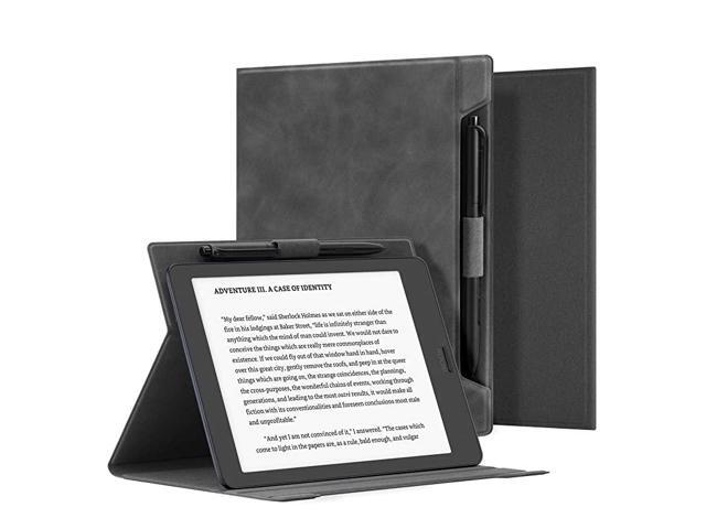 Skin Touch Feeling Folding Case for Boox Nova 3 78 Nova2 78 Nova Pro 78 EReaderPremium PU Leather Lightweight Folding Stand Coverwith Pencil Holder