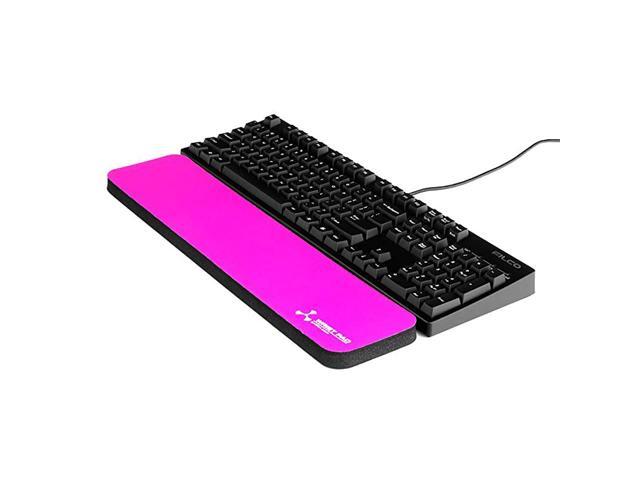 Wrist Pad 17 is a 4 X 17 X 075 Inch Wrist Rest for Standard Keyboards and Full Length Mechanical Keyboards Pink