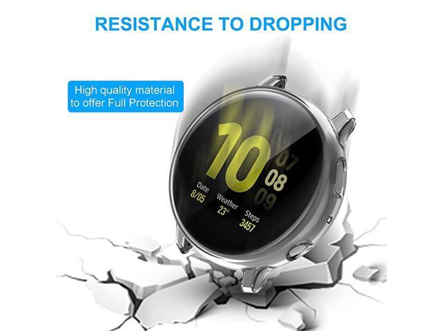 Pack Screen Protector Case for Samsung Galaxy Active 44mm AllAround TPU AntiScratch Flexible Case Soft Protective Bumper Cover for Samsung Galaxy