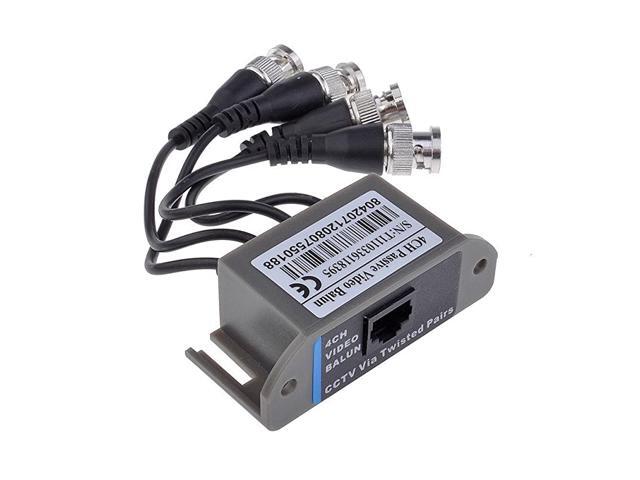 TM 4 Channel Video BNC to UTP RJ45 Video Balun