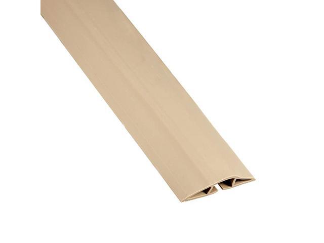 10 Ft Cord Cover Rubber Low Profile Cable Protector Tan 43002