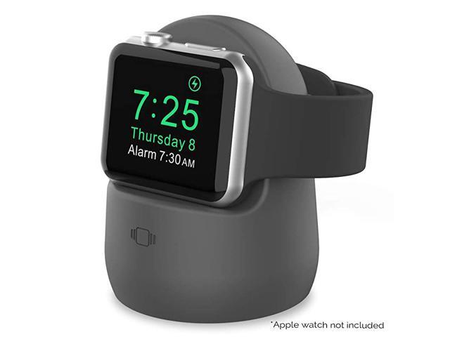 iWatch Stand Silicone Charging Dock Holder Accessories for Apple Watch Series SE65432144424038mm Supports Nightstand ModeAdapters NOT IncludedDark