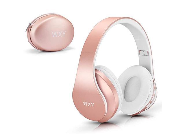 Over Ear Bluetooth Headphones Girls Wireless Headset V50 with Builtin Mic Micro TF FM Radio Soft Earmuffs Lightweight for