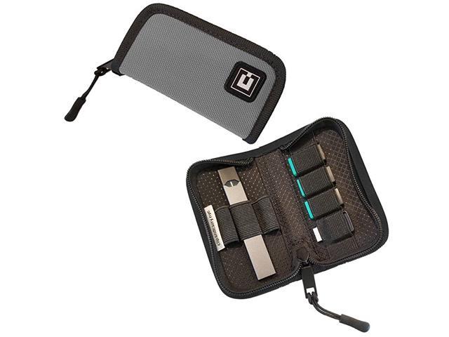 Case Cover Holder Wallet for JUUL - Fits Most Popular Vapes Pods & USB Charger - Device Not Included