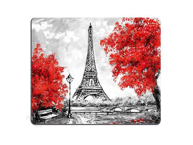 Mouse pad Custom DesignEuropean City Landscape Mouse pad Gaming Mousepad Nonslip Rubber Backing 95 X 79 Inch 240mmX200mmX3mm