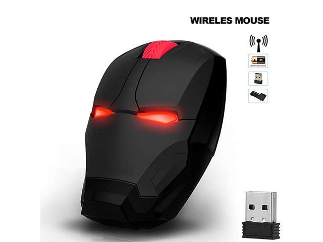 Wireless Mouse 24 G Portable Game Optical Mice with USB Receiver for Notebook PC Laptop Computer MacBook + 8G USB Flash Drive