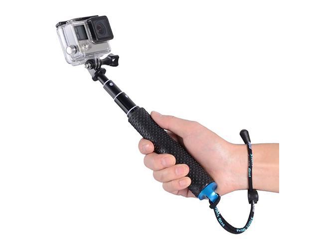 Selfie Stick 19 Waterproof Hand Grip Adjustable Extension Monopod Pole Compatible with GoPro Hero2018 Hero 9 8 7 6 5 4 3+ 3 2 1 Session AKASO