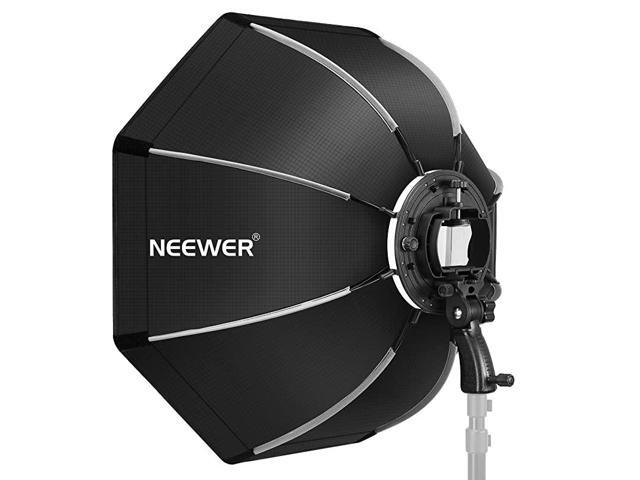 26 inches65 Centimeters Octagonal Softbox with SType Bracket Mount Carrying Case Compatible with Camera Flash Speedlites TT560 NW561 NW565 NW625