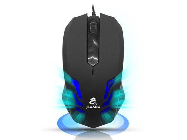 Blue-ray LED 2000DPI USB Wired Gaming Optical Mouse for PC Computer