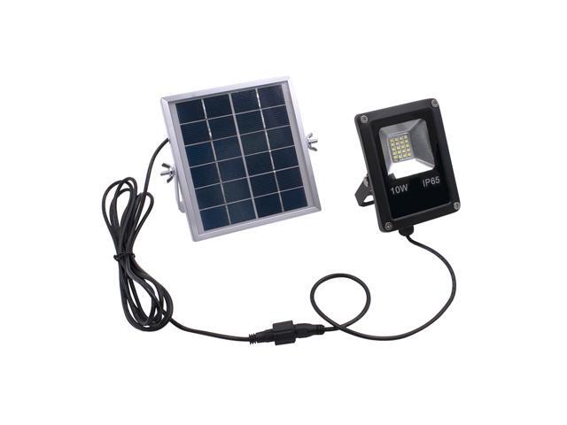 Solar Powered 10W 20LED SMD5730 Waterproof IP65 Remote+Timer+Light Control Flood Light