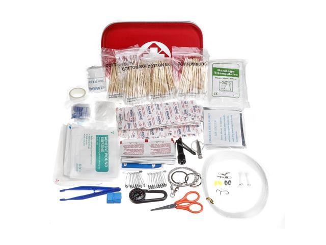 430PCS Outdoor Emergency Survival Kit Gear Portable Multifunctional First Aid Bag Tools Kit for Home Office Car Camping Hiking