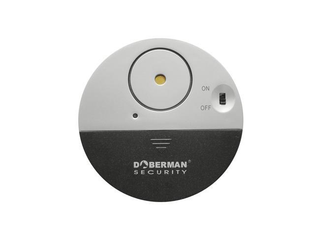 DOBERMAN SECURITY SE-0106 100dB Electronic Wireless Vibration Sensor Home Security Door Window Alarm
