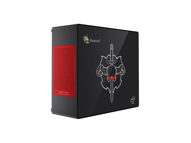 Beelink Kaby G7 1000M LAN 24G 50G WIFI bluetooth 40 USB30 TV Box Mini PC Barebone with Speaker