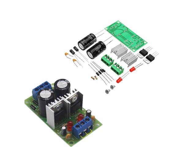 DIY LM7812+LM7912 Dual Voltage Regulator Rectifier Bridge Power Supply Module 5V 12V Kit