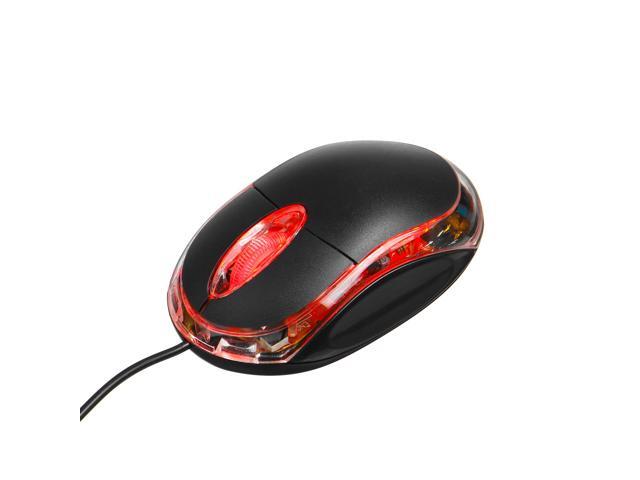 1200 DPI Mini USB Wired LED Optical Mouse for Laptop Cmputer PC
