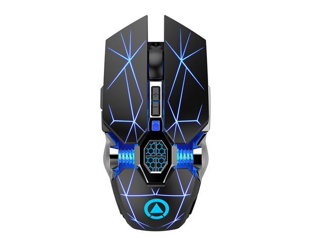 YINDIAO A7 Wireless Rechargeable Mouse 24GHz Optical Silent Game Mouse For Laptop PC Computer
