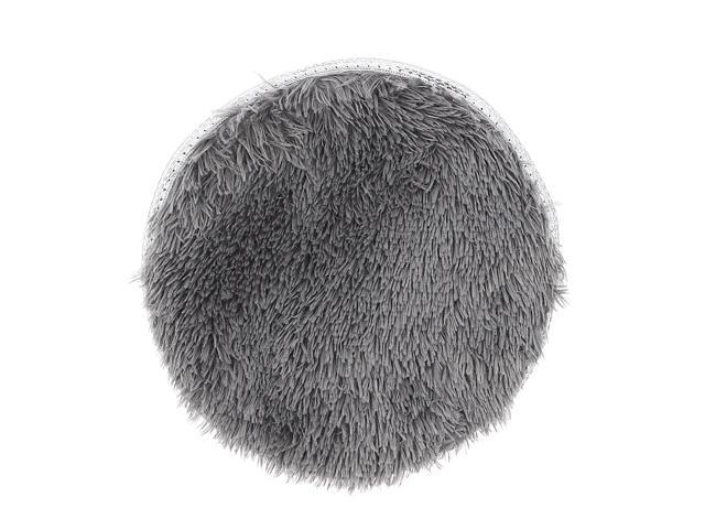 Non-Slip Bath Bedroom Shower Round Mat Rug Soft Plush Carpet-D