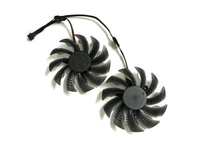 2pcs/lot GPU cooler Graphics card fans for REDEON R9 390X GIGABYTE GV-R939XG1 GAMING-8GD GV-R939G1 GAMING-8GD video card cooling