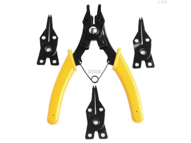 4in1 Snap Ring Plier Circlip Combination Retaining Clip Pliers Hand Tool Set M06 dropship