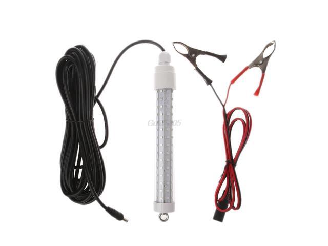 12V Underwater Fishing Light LED Night Light Boat Lamp Bait Lure Attracts Fish July1 Drop Ship