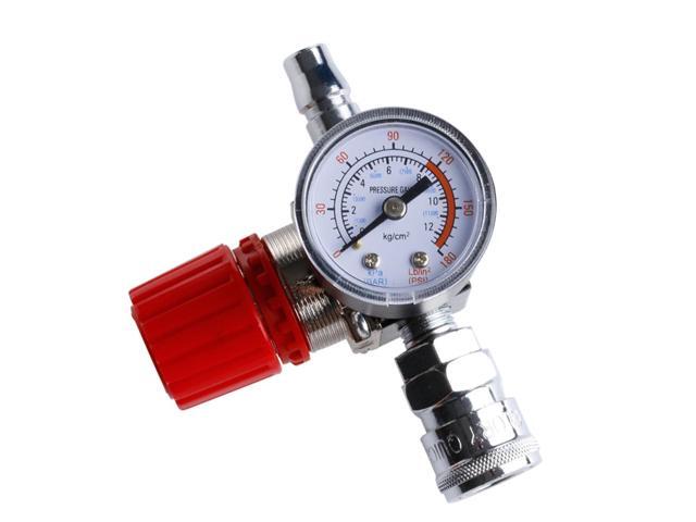 1/4' 180PSI Air Compressor Regulator Pressure Switch Control Relief Valve Gauges