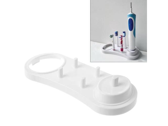 Electric Toothbrush Holder Bathroom Brush Head Stand For Holding 4Brush Head And 1Toothbrush And 1Charger