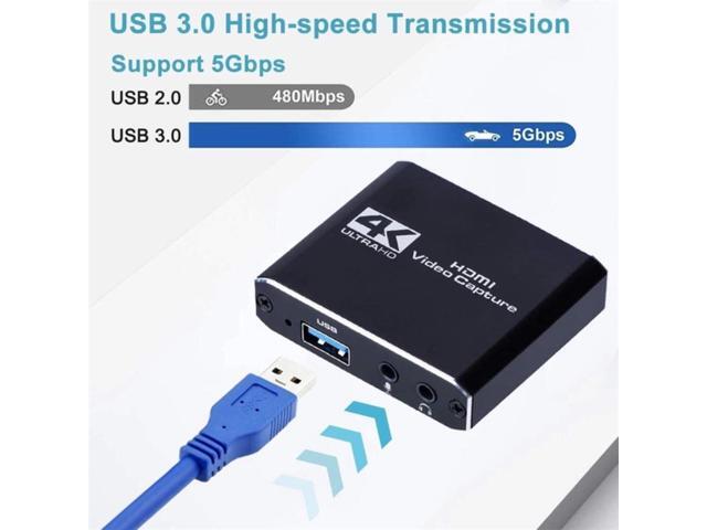 Video Capture Card for Live Streaming 1080P 4K USB 30 HDMI Video Capture Card Switch Game for PS4 Xbox Recording Box