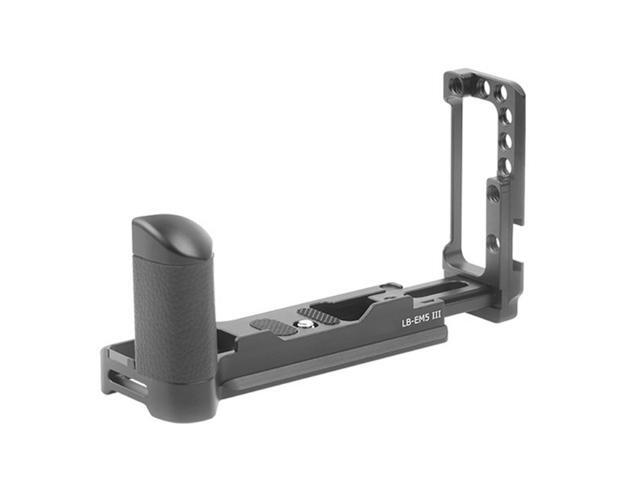 L Bracket Hand Grip Camera Holder L Vertical Plate 3 in 1 for Olympus E-M5 Mark III