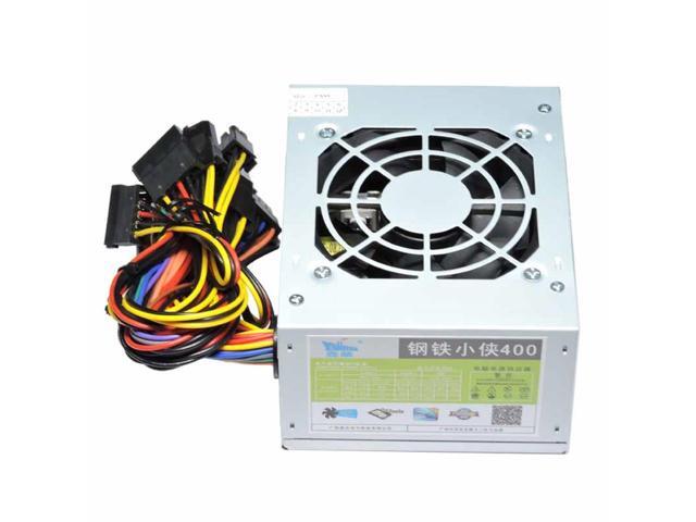 XINHANG 400W Power Supply 400W PSU One machine power supply Standard Small chassis POS power supply Desktop Gaming office PSU