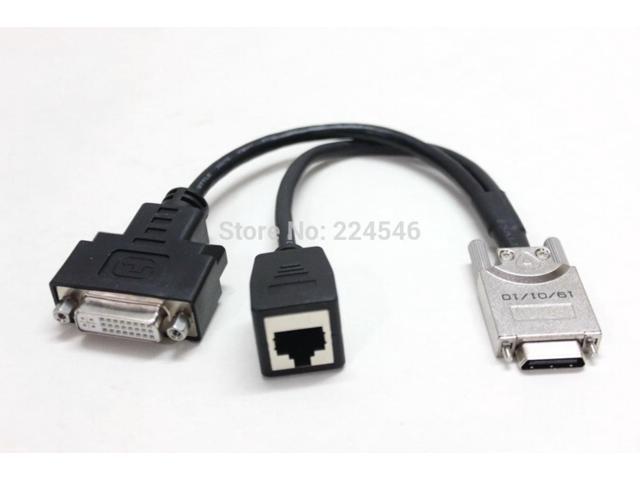 FOR Huawei HD Camera HD-VI Adapter Cable HDVI to RJ45 + DVI Female HD Cable Cloud