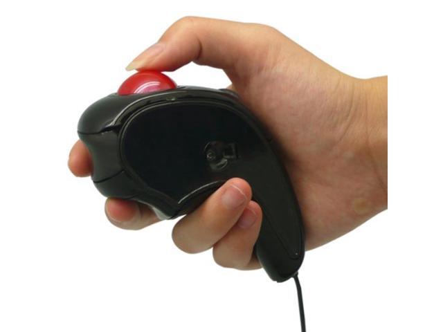 5* Sale Thumb-Controlled Handheld Wired Trackball Mice Mouse