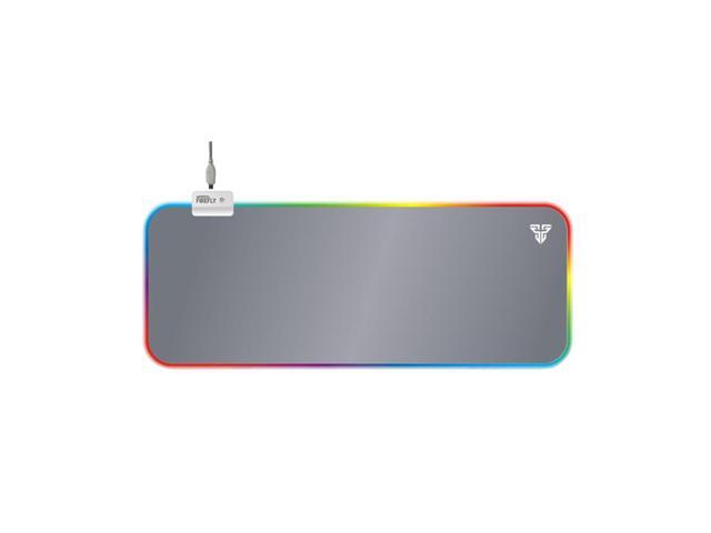 FANTECH MPR800S Large Mouse Pad RGB Profession Gaming Mouse Pad 80X30X004cm Mouse Mat with Locking Edge for FPS LOL Gamer(White
