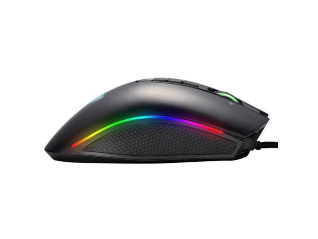 Gamedias M8 Gaming Mouse Rgb Lighting Weighted Gaming Mouse