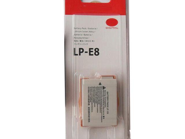 LP-E8 camera battery For Canon EOS 550D 600D 700D Kiss X4 X5 X6i T2i LC-E8E LPE8 LP E8