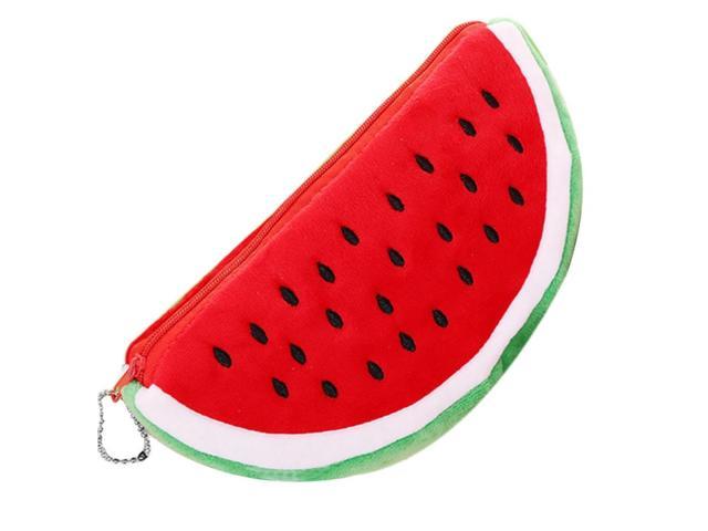 1 Pc est Practical Big Volume Watermelon Fruit Kids Pencil Bag Case Gift Cosmetics Purse Wallet Holder Pouch School Suppl, Red (Luggage & Bags Business Bags Laptop Bags & Cases) photo