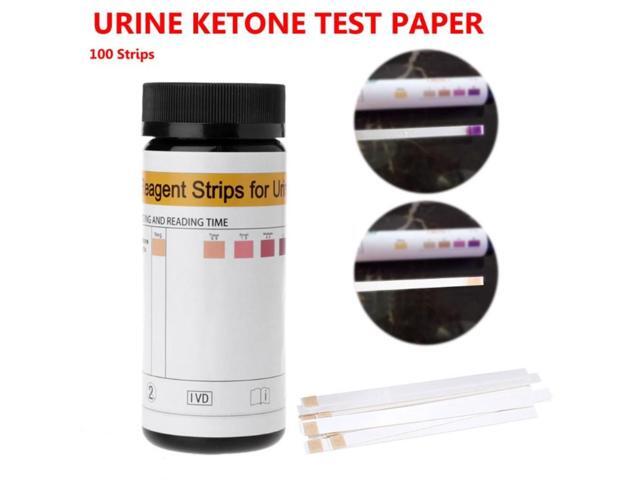 100pcs/set Ketone Strips Home Ketosis Urine Urinary Test-Atkins Diet Weight Lose Urinary Ketone Test Paper