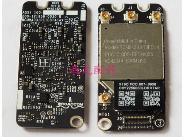 BCM94331PCIEBT4CAX Bluetooth 40/WiFi wireless AirPort Card For MacBook Pro 133' MD101LL/A A1278 A1286 A1297 661-6510 607-8958