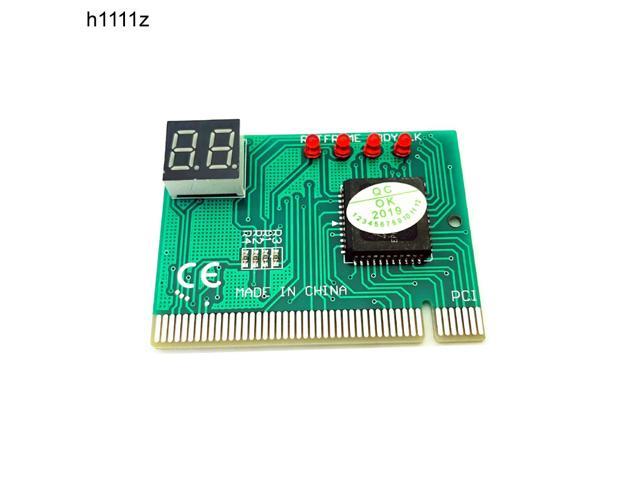 2-Digit PC Computer Mother Board Debug Post Card Analyzer PCI Motherboard Tester Diagnostics Display for Desktop PC EM88