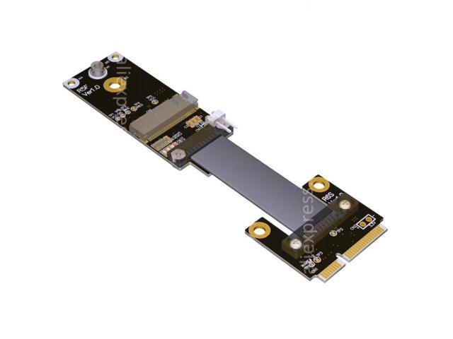 mPCIe Mini pci-e wireless network card 2230 2242 extension cable Riser extender to M2 WIFI AE NGFF interface mini-PCIe WAN