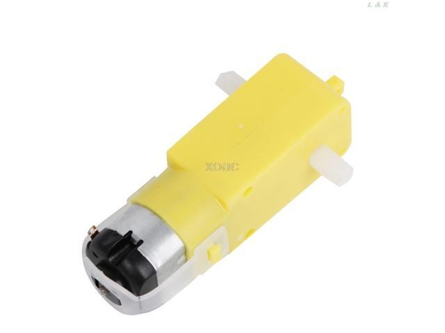 3V-6V DC Motor Geared TT Smart Car Chassis Four-wheel Drive Anti-Interference M08 dropship