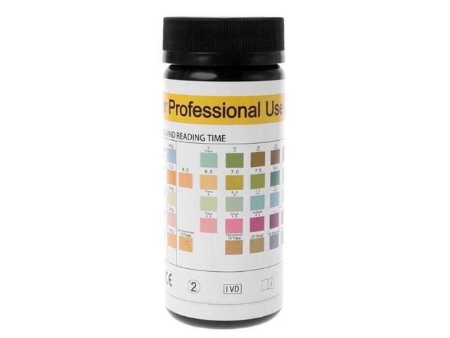 100Pcs URS-5K Glucose pH Protein Ketone Blood Urine Test Strip Reagent Strip For Urinalysis With Anti-VC Interference Ability